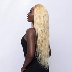 Brooklyn Hair Brooklyn Hair 11A Platinum Blonde #613 Body Wave 5x5 HD Lace Closure