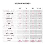 Brooklyn Hair Brooklyn Hair 11A Raw Virgin 13x4 Lace Frontal Body Wave Reg. Lace / 14" / Natural Black