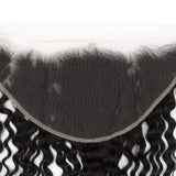 Brooklyn Hair Brooklyn Hair 11A True Swiss HD 13x6 Lace Frontal Caribbean Deep Wave 14" / Natural Black / Free