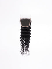 Brooklyn Hair Brooklyn Hair 11A True Swiss HD 4x4 Lace Closure Loose Deep Wave