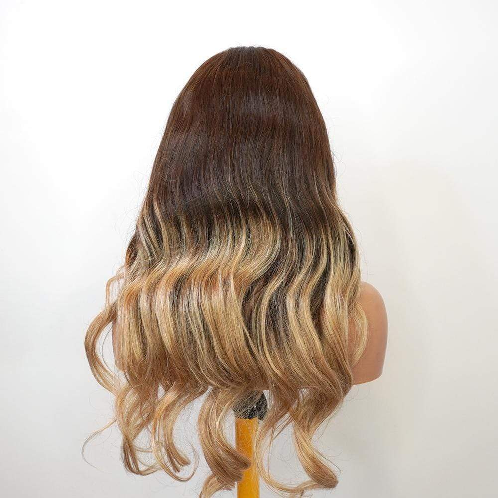 Brooklyn Hair Brooklyn Hair 13x6 Lace Front Wig / Ombre Blonde Loose Body Wave Style 24-26" / Ombre Blonde