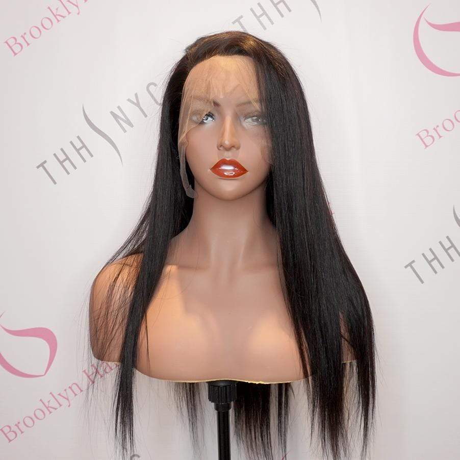 Brooklyn Hair Brooklyn Hair 13x6 Lace Front Wig  / Straight Style 20-22" Long Style / 20-22" / Natural Black