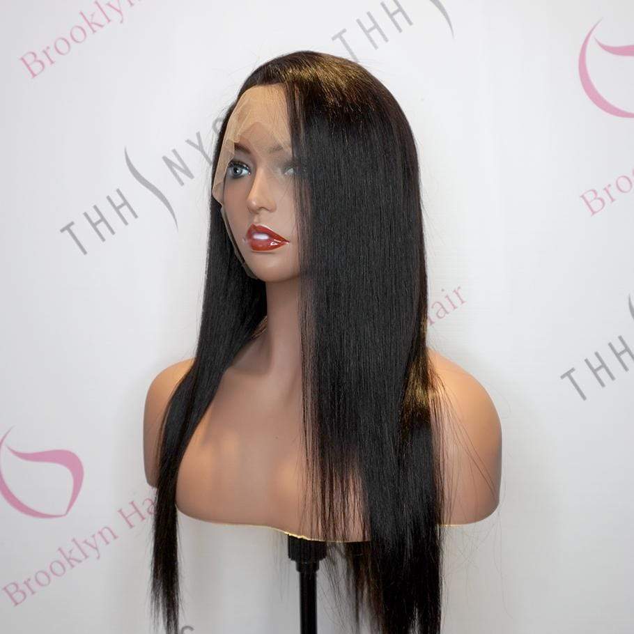 Brooklyn Hair Brooklyn Hair 13x6 Lace Front Wig  / Straight Style 20-22" Long Style / 20-22" / Natural Black