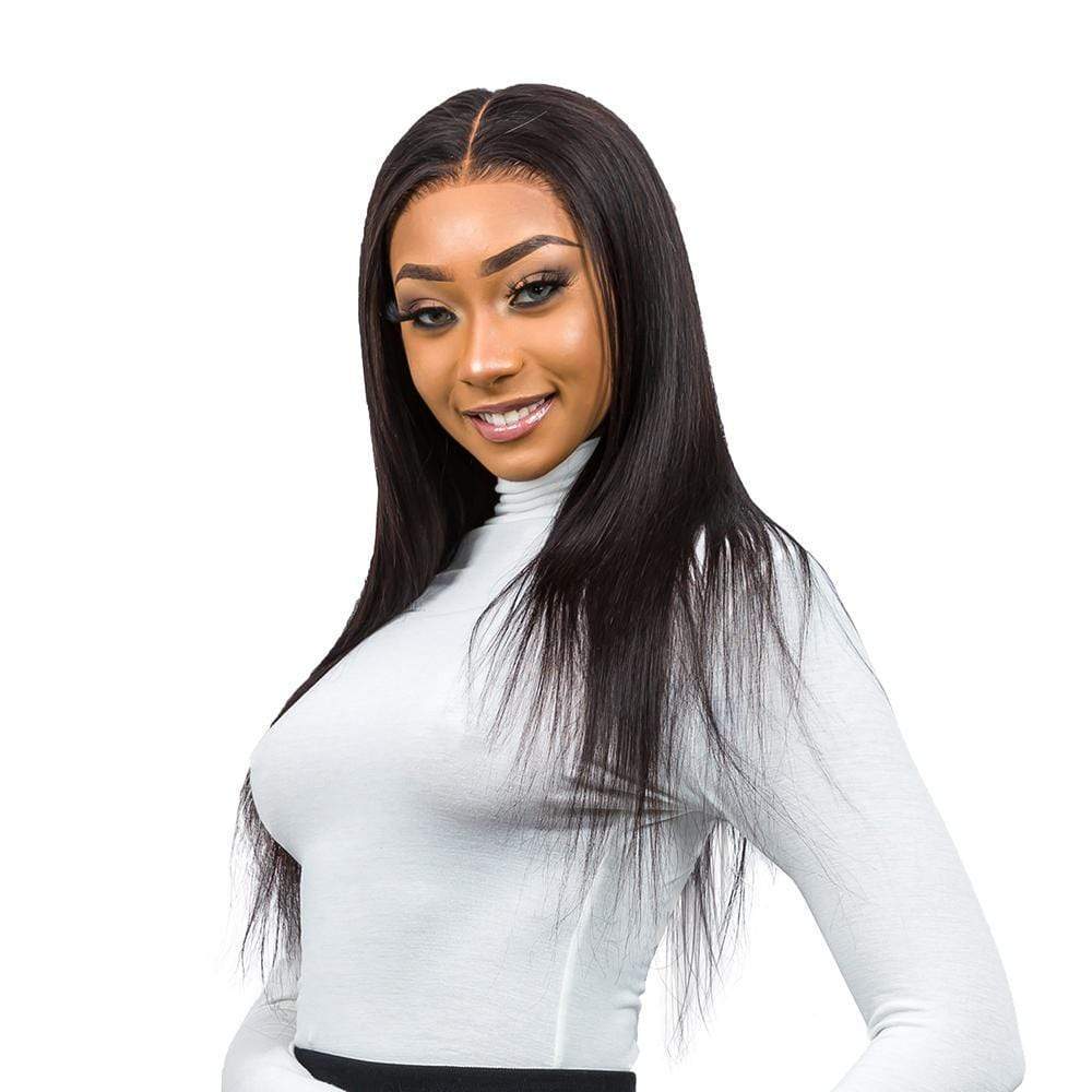 Brooklyn Hair Brooklyn Hair 13x6 Lace Front Wig  / Straight Style 20-22" Long Style / 20-22" / Natural Black