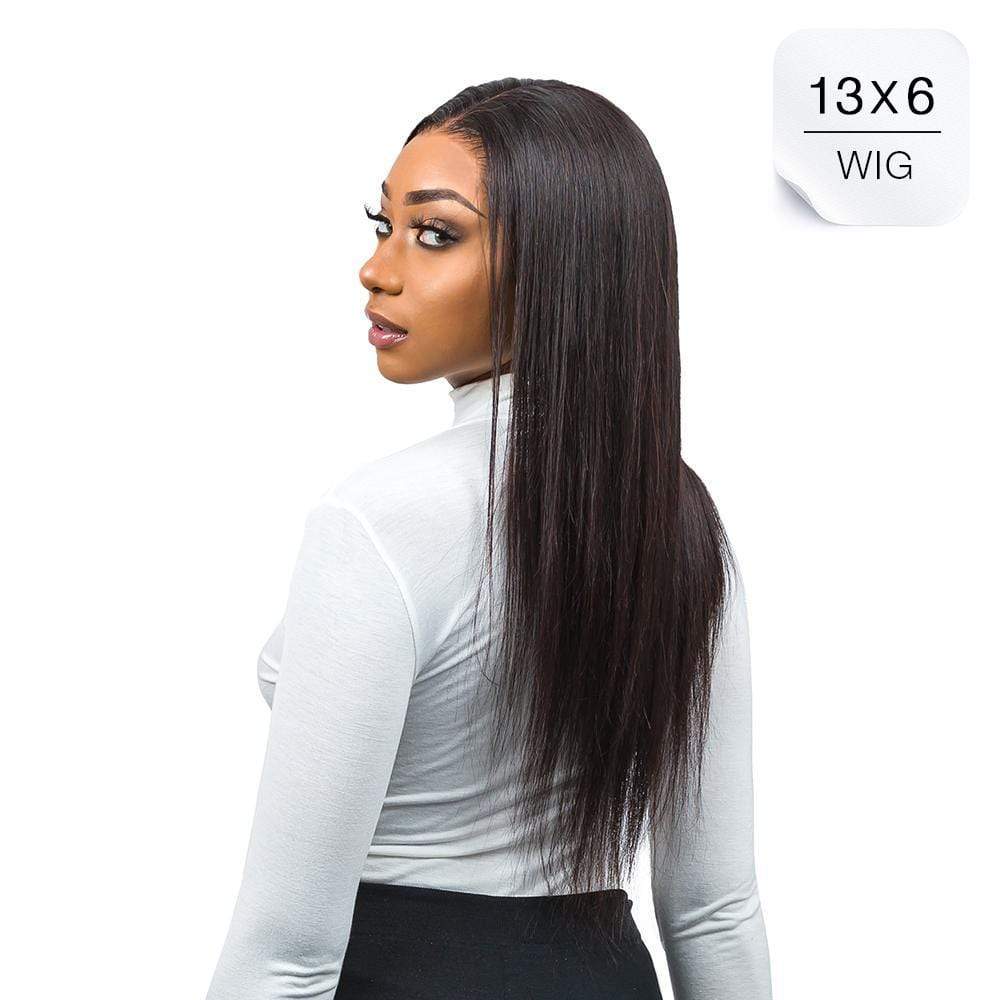 Brooklyn Hair Brooklyn Hair 13x6 Lace Front Wig  / Straight Style 20-22" Long Style / 20-22" / Natural Black