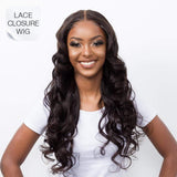 4x4 Lace Closure Wig / Loose Body Wave Style