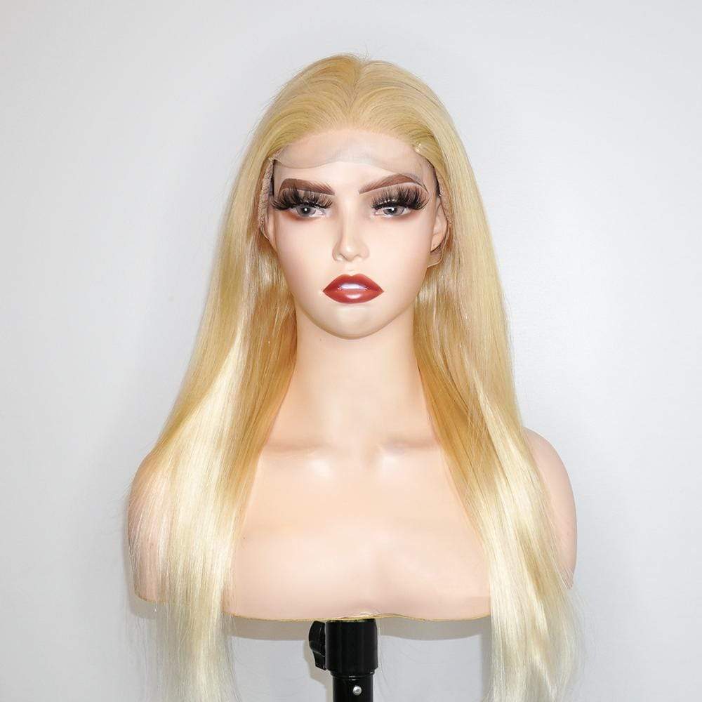 Brooklyn Hair Brooklyn Hair 5x5 Lace Closure Wig- Platinum Blonde Long Bob Style 20-24" / Blonde / 5x5 Lace