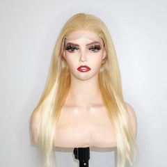 Brooklyn Hair Brooklyn Hair 5x5 Lace Closure Wig- Platinum Blonde Long Bob Style 20-24" / Blonde / 5x5 Lace