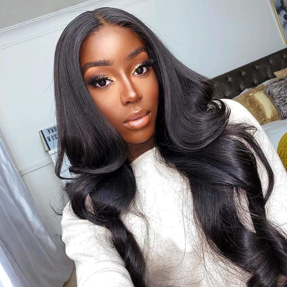 Brooklyn Hair 7A Body Wave / 3 Bundles with 6x6 Lace Closure Look - Brooklyn Hair