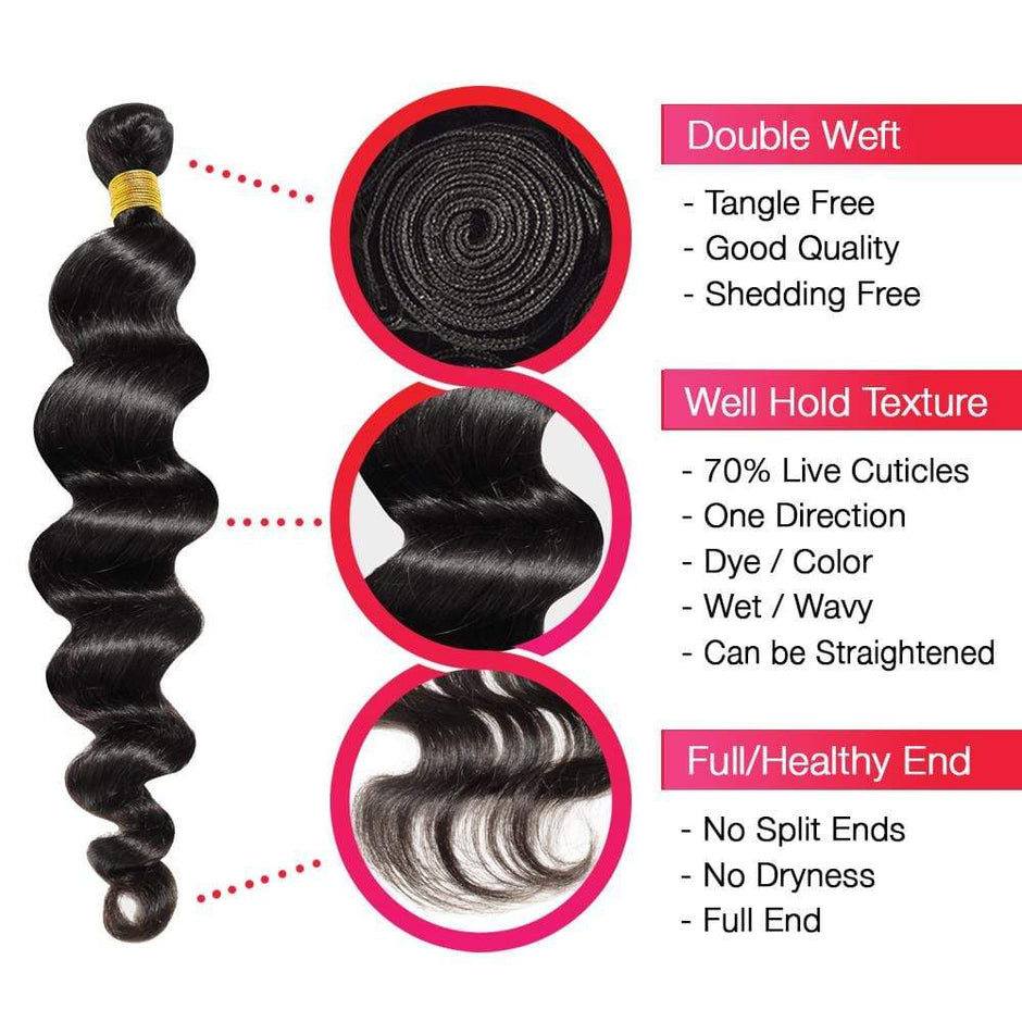 7A Grade Bundle Hair Brooklyn Hair