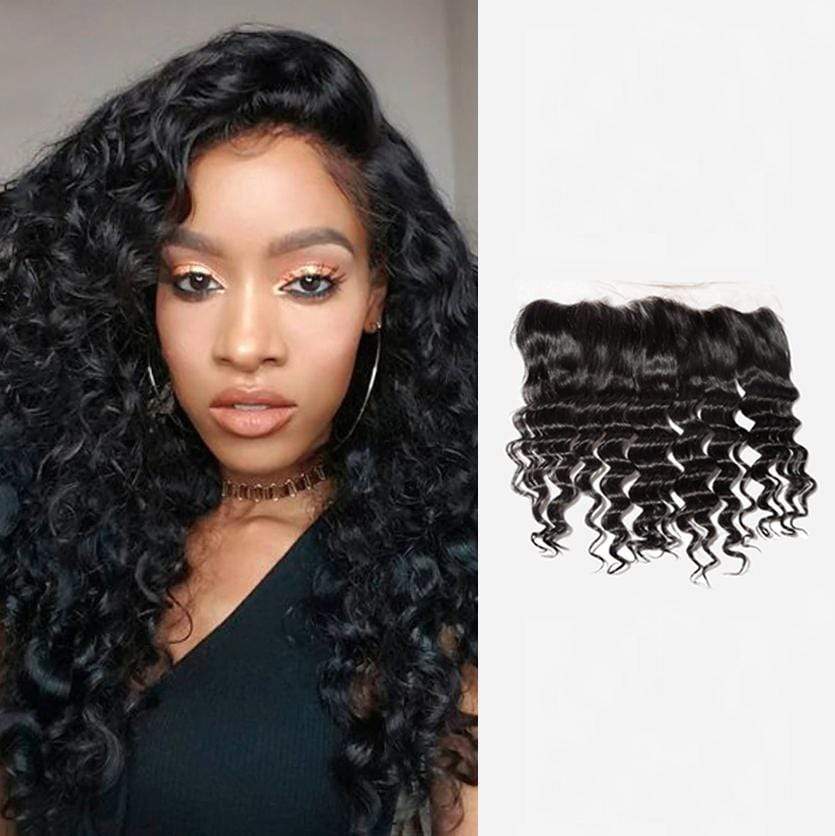 Brooklyn Hair 7A Ocean Wave 13x4 Lace Frontal - Brooklyn Hair