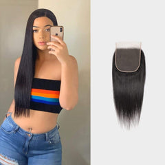 Brooklyn Hair 7A Straight 6x6 Lace Closure - Brooklyn Hair