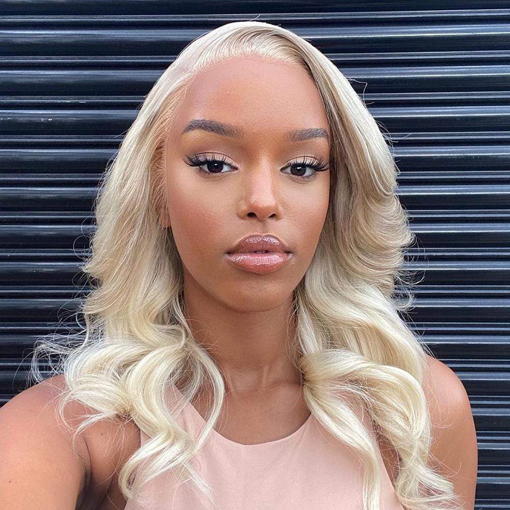 Brooklyn Hair 9A Blonde #613 Body Wave / 3 Bundles with 11A 13x4 Lace Frontal Look - Brooklyn Hair