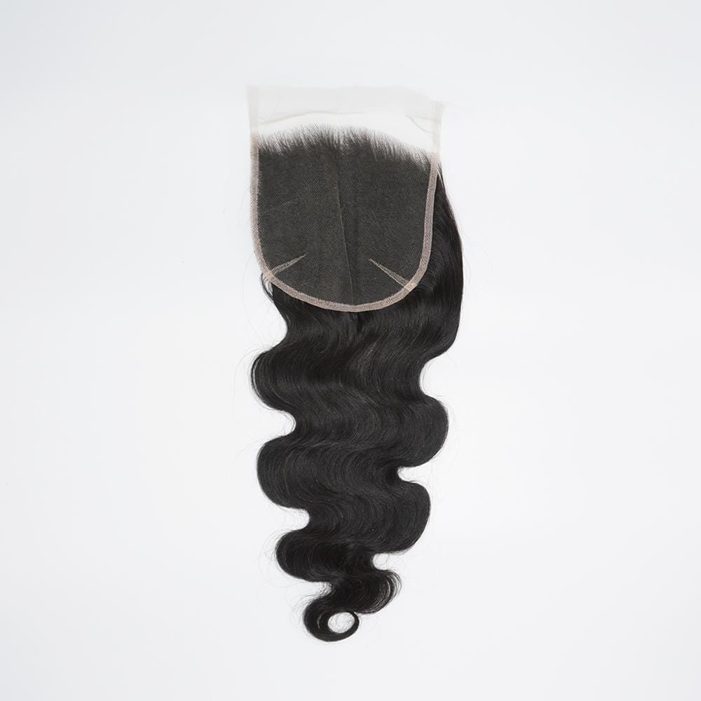 Brooklyn Hair Brooklyn Hair 9A Body Wave / 3 Bundles with 6x6 Swiss HD Lace Closure Look