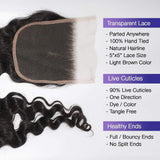 Brooklyn Hair Brooklyn Hair 9A Brazilian Loose Wave 5x5 HD Lace Closure