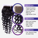 Brooklyn Hair 9A Loose Deep Wave / 4 Bundles with 4x4 Lace Closure Look by Tatiana - Brooklyn Hair