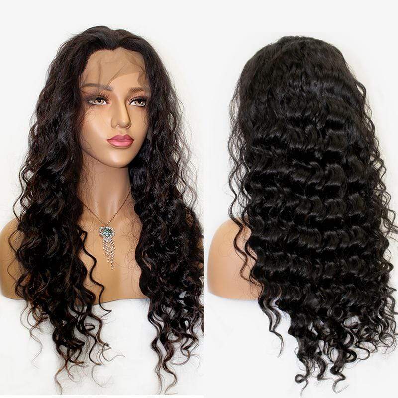 Brooklyn Hair Brooklyn Hair Full Lace Wig / Brazilian Loose Deep Wave Extra Long Style 26-28" by Chanell 26-28" (Extra Long) / Natural Black / Full Lace Wig