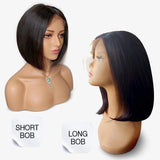 Brooklyn Hair Full Lace Wig / Short Bob Style 10-14" Special - Brooklyn Hair