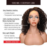 Brooklyn Hair [FINAL SALE] 13x6 Lace Front Wig / Bohemian Jerry Curl Wig