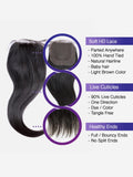Brooklyn Hair [First Weekend Sale] 9A Remy Straight 4x4 Lace Closure