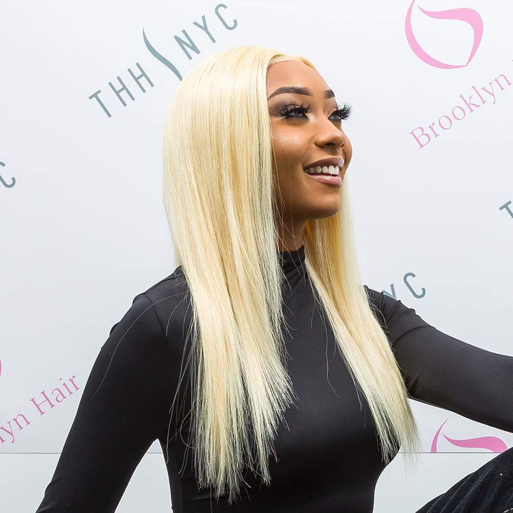 Blonde wig nyc top