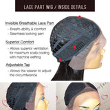 Lace T Part Wig / Straight - Brooklyn Hair