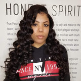 Brooklyn Hair 9A Loose Wave / 3 Bundles with 13x4 Lace Frontal Look by Jenny