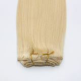 Brooklyn Hair Platinum Blonde Straight Clip In Hair Extensions