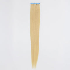 Brooklyn Hair Virgin Blonde Straight Tape In Hair Extensions 22" / Blonde