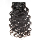 Virgin Body Wave Clip-In Hair Extensions