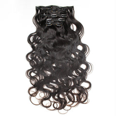 Brooklyn Hair Virgin Body Wave Clip In Hair Extensions