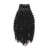 Virgin Bohemian Jerry Curl Clip-In Hair Extensions